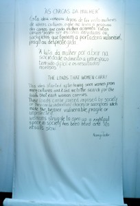 The loads that women carry  